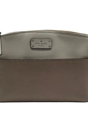 Kate Spade Mauve & Ivory Pebbled Leather Grove Street Millie Crossbody Bag